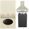 Pachet Smeg CREM: Cuptor, Plita, Hota, Masina vase