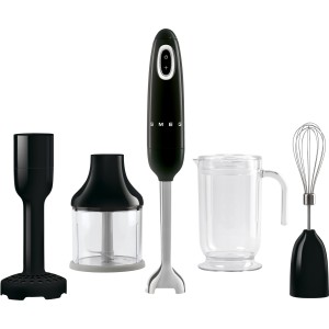 Blender Smeg Negru HBF22BLEU cu Accesorii