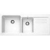 Chiuveta Granit 2 Cuve Alba Blanco NAYA 8 S