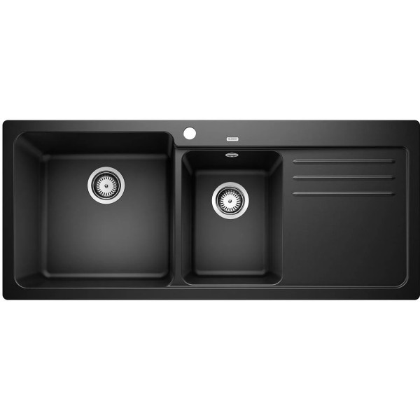 Pachet Blanco Chiuvetă NAYA 8 S și Baterie MIDA-S Negru