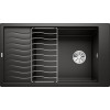 Chiuveta ELON XL 8 S Negru cu baterie MIDA inclusă
