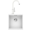 Pachet Chiuveta Blanco Alb Subline 400-U + Baterie MIDA