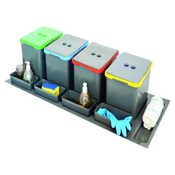 Cos de gunoi selectiv Merill Elegans 1200, 64 litri