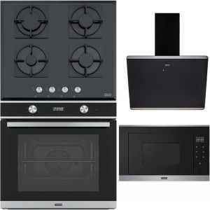 Pachet Franke Negru-Inox Cuptor și Electrocasnice
