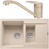 Pachet Franke Chiuveta MRG 651-78 + Baterie Novara Plus