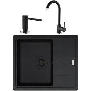 Pachet Franke Chiuveta și Baterie Negre