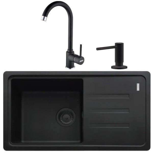 Pachet Chiuvetă Franke BSG 611-78 cu Baterie Pola