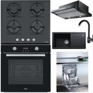 Pachet Franke Cuptor Plită Hotă Chiuvetă Baterie