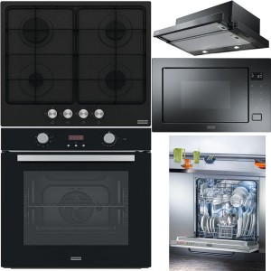 Pachet Electrocasnice Franke Sticla Neagra