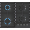 Pachet Gorenje Negru Cuptor, Plita, Hota, Microunde