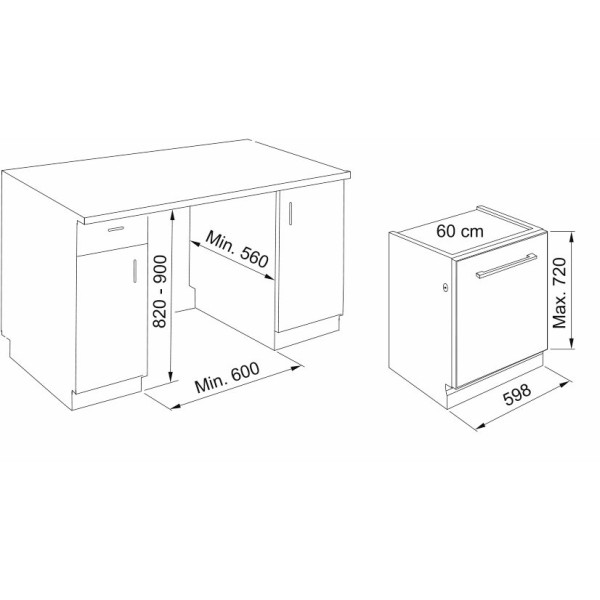 Masina de spalat vase Franke Smart FDW 614 E5P E