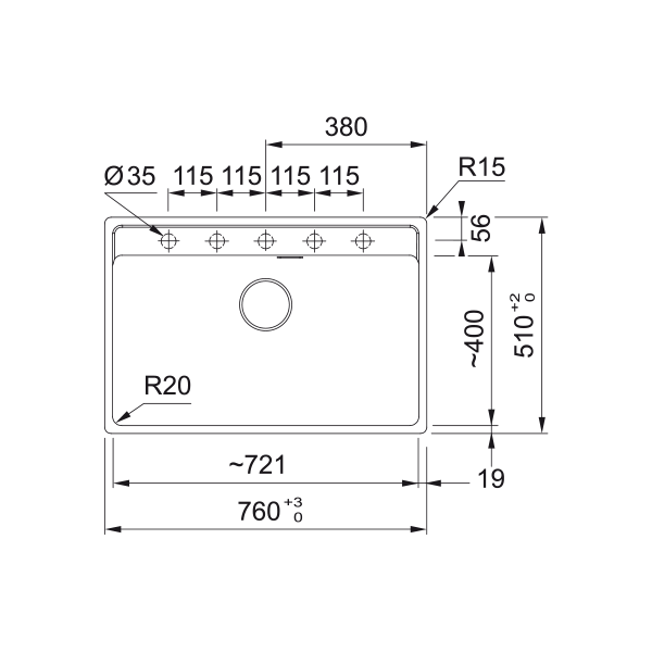 Chiuveta Franke Maris MRG 610-72 TL Gri Ardezie