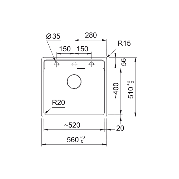Chiuveta Franke Maris MRG 610-52 TL Slate Grey