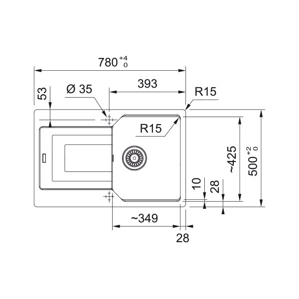 Chiuveta Bucatarie Franke Slate Grey UBG 611-78