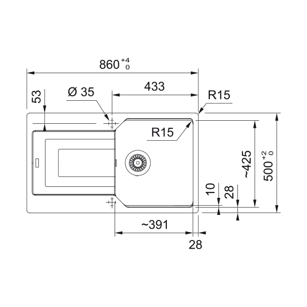 Chiuveta Bucătărie Franke Slate Grey UBG 611-86