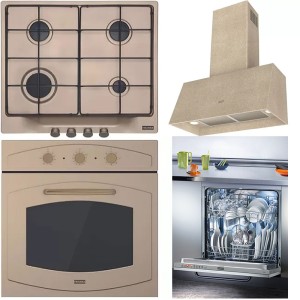 Pachet Electrocasnice Avena Franke: Cuptor, Plita, Hota, Masina