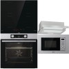 Pachet electrocasnice Gorenje cuptor, plita, hota si microunde