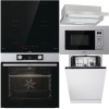 Pachet Gorenje Cuptor Inductie Hota Microunde Vase