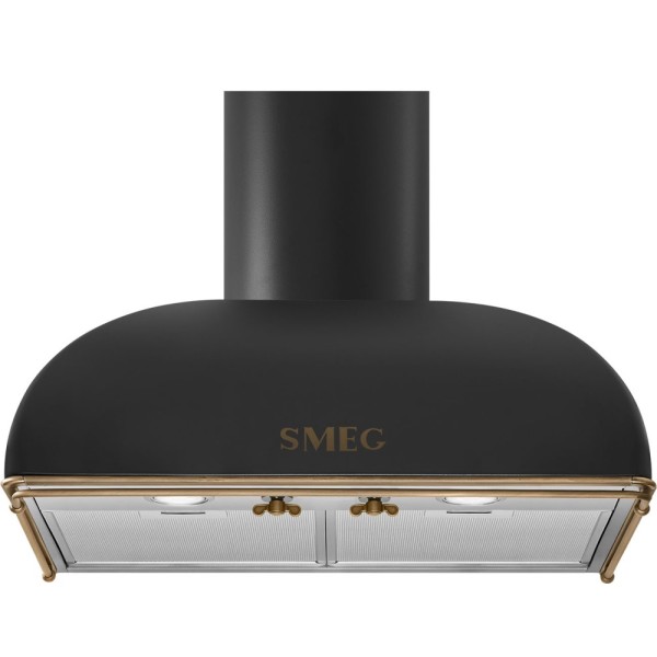 Hota decorativa Smeg Antracit