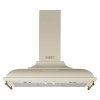 Hota decorativa Smeg Crem 90cm