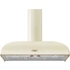 Hota decorativă Smeg KS89POE Crem, 90cm
