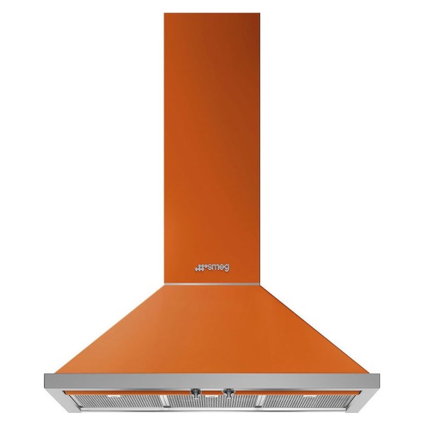 Hota Smeg Portofino KPF9OR, 90 cm, portocalie