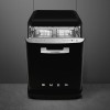 Masina de spalat vase SMEG 50's Style, negru