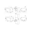 Cuptor cu microunde SMEG Linea FMI120G, gri, 20L