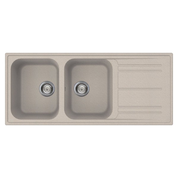 Chiuveta Granit 2 Cuve Smeg Avena LZ116AV2