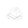 Hota telescopica Elica Elite 14 Lux 60cm alb