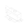 Hota total incorporabila Elica LANE WH A 52cm