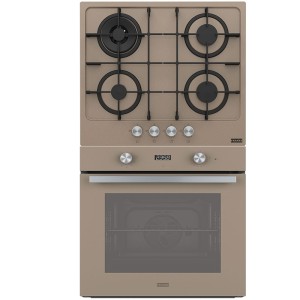 Pachet Cuptor Electric FSM 86 H OY si Plită Gaz FHMA 604 3G DC OY