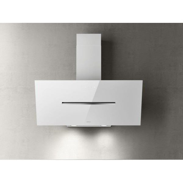 Hota sticlă albă Elica SHY-S WH/A/90, 90cm