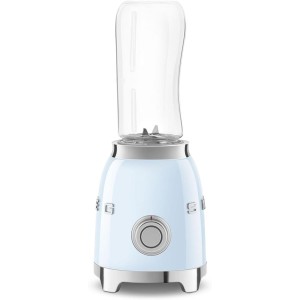 Blender SMEG 50's Style, 2 sticle incluse, albastru deschis