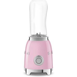 Blender Smeg 50's Style PBF01PKEU, Roz, 2 sticle incluse