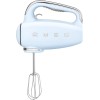 Mixer de mâna Smeg HMF01PBEU, albastru stil 50's