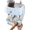Espressor Albastru Smeg Retro, 1650W, 20 bari
