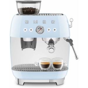 Espressor Albastru Smeg Retro, 1650W, 20 bari