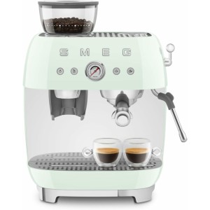 Espressor Verde manual Smeg design retro
