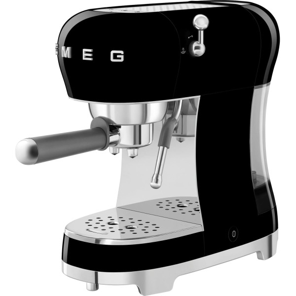 Espressor Negru manual Smeg ECF02BLEU