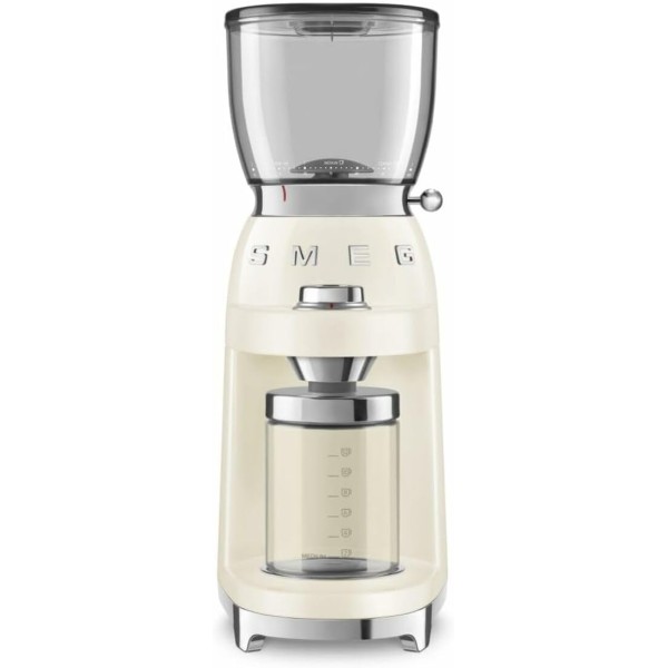 Râșniță Cafea Retro Smeg CGF11CREU, Crem