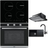 Pachet Bucătărie Franke Cuptor Plită Hotă Chiuvetă Baterie
