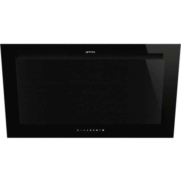 Hota Smeg Linea KV194B3, sticlă neagră