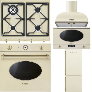 Pachet Electrocasnice Retro Crem Smeg