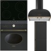 Set electrocasnice Retro Antracit Smeg