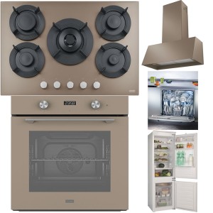 Pachet Electrocasnice Franke Sticla Bej Inchis