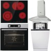 Pachet Gorenje: Cuptor, Plită, Hotă, Mașină vase