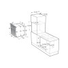 Pachet Negru Gorenje Cuptor, Plită, Hotă