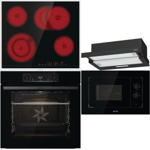 Pachet Gorenje Cuptor Plita Hota Microunde