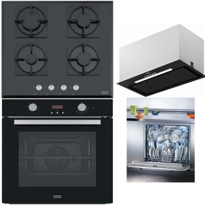 Pachet bucatarie Franke Cuptor Plita Hota Masina